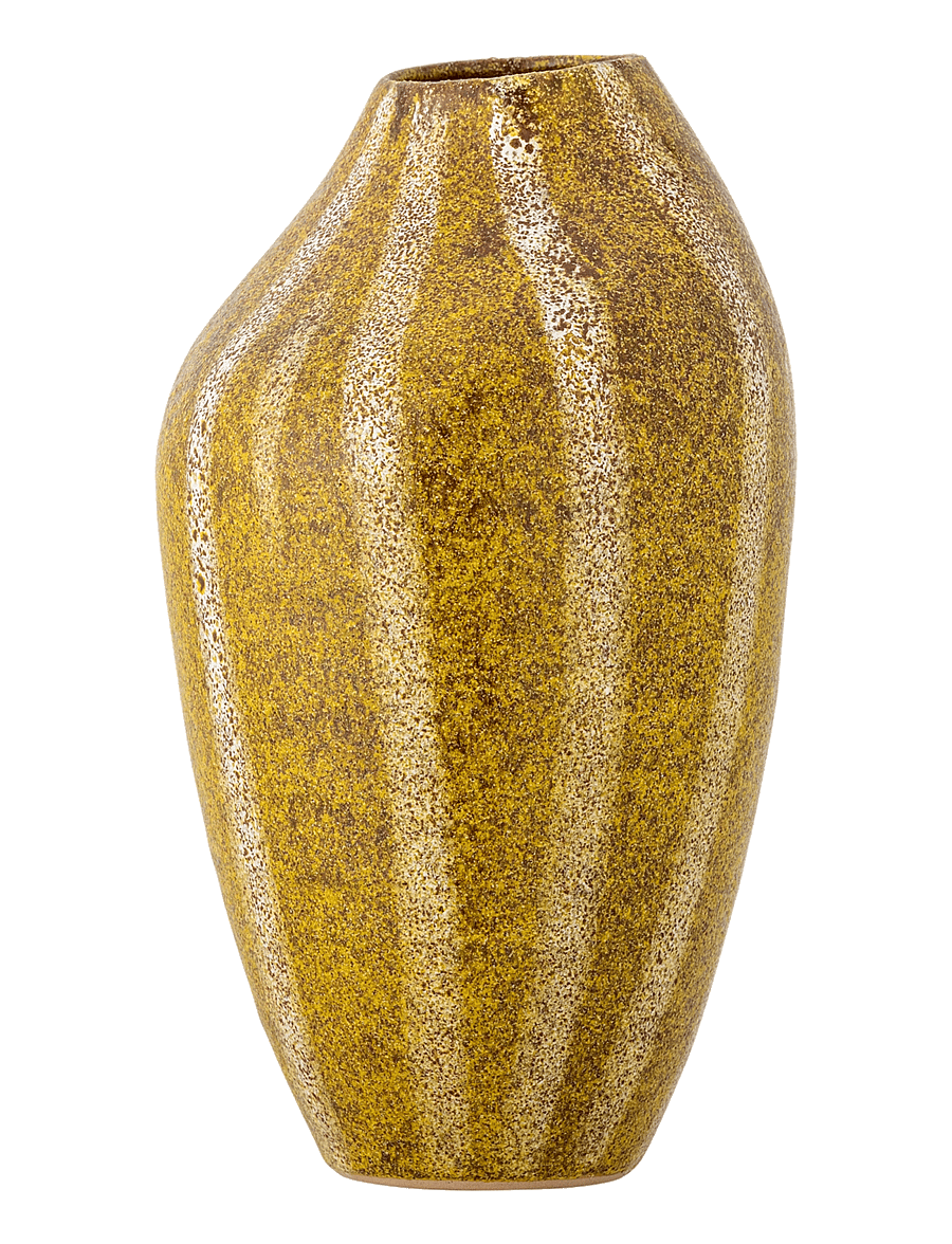 Bloomingville - Abella Vase - maljakot - yellow - 1