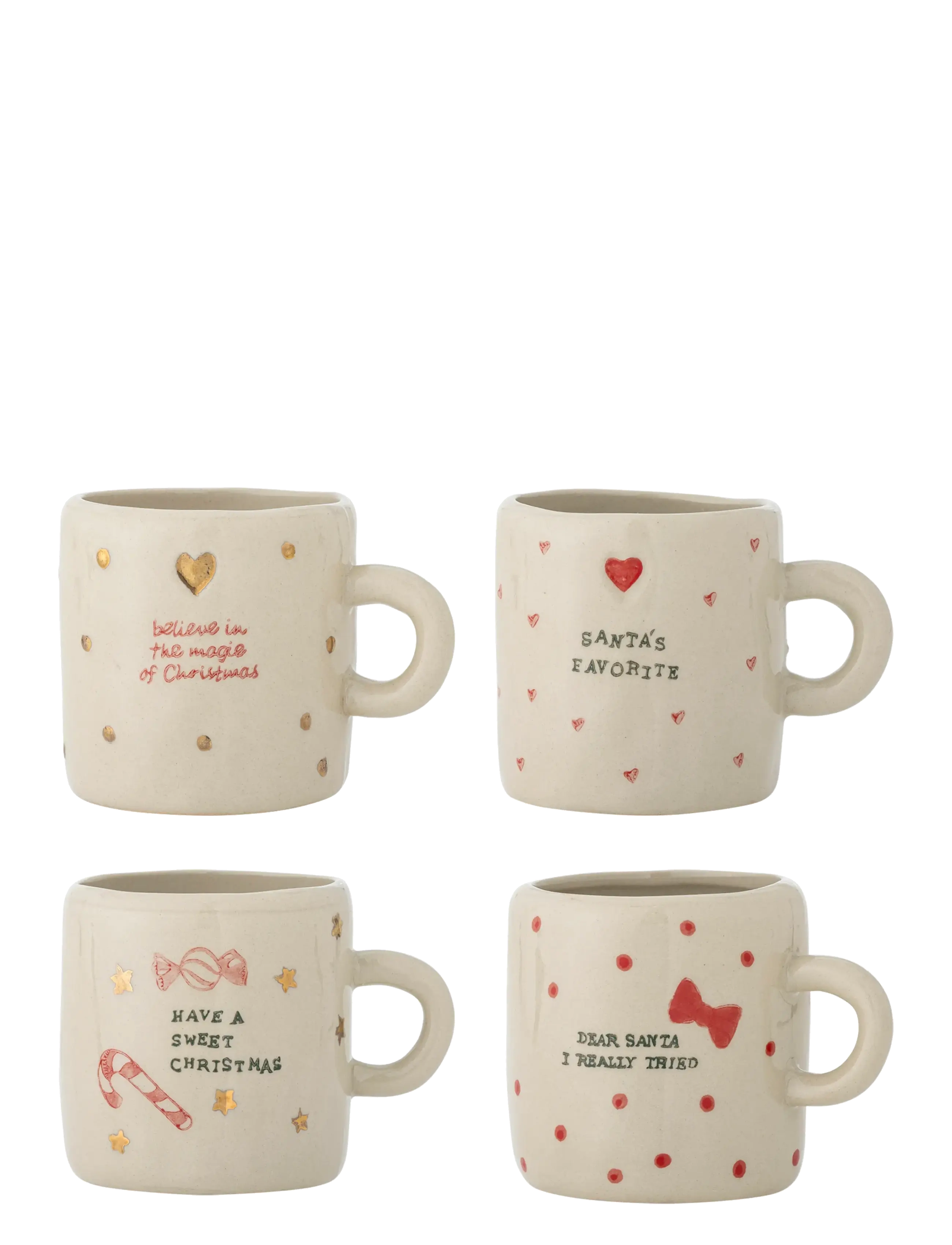Bloomingville Christy Cup, Multipack - Vis alt - CREAM / cream