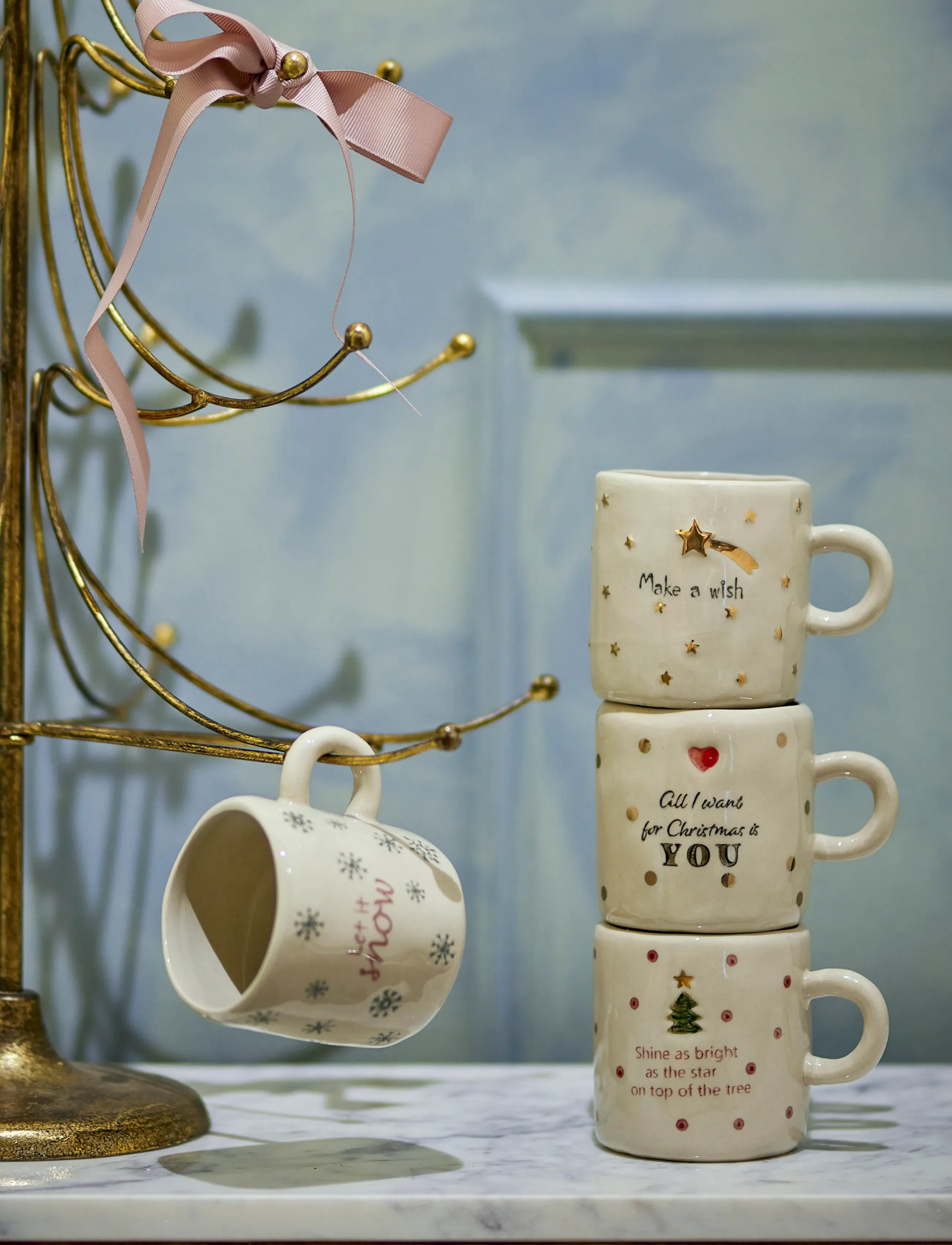 Bloomingville - Christy Cup, Multipack - cream - 3