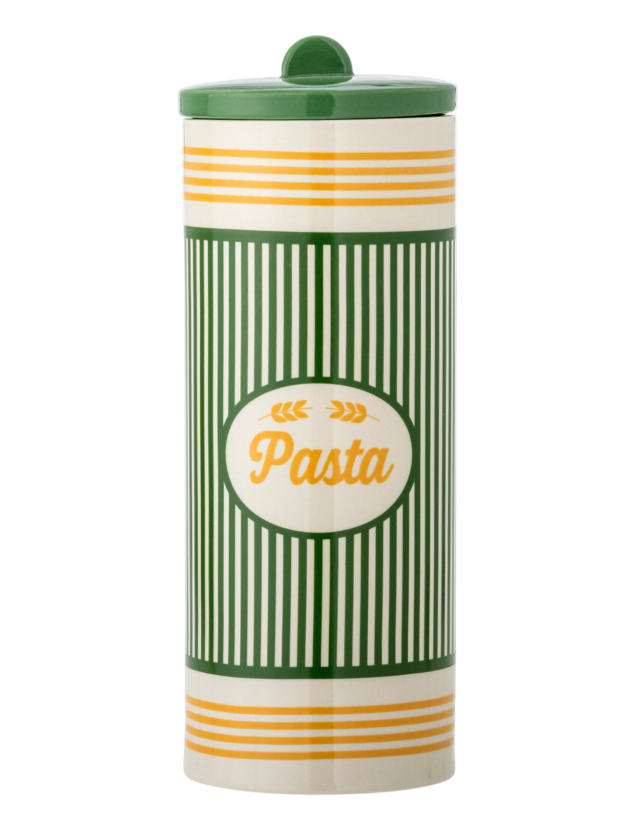 Bloomingville Stefano Jar w/Lid - Kök - MULTI-COLOURED / green