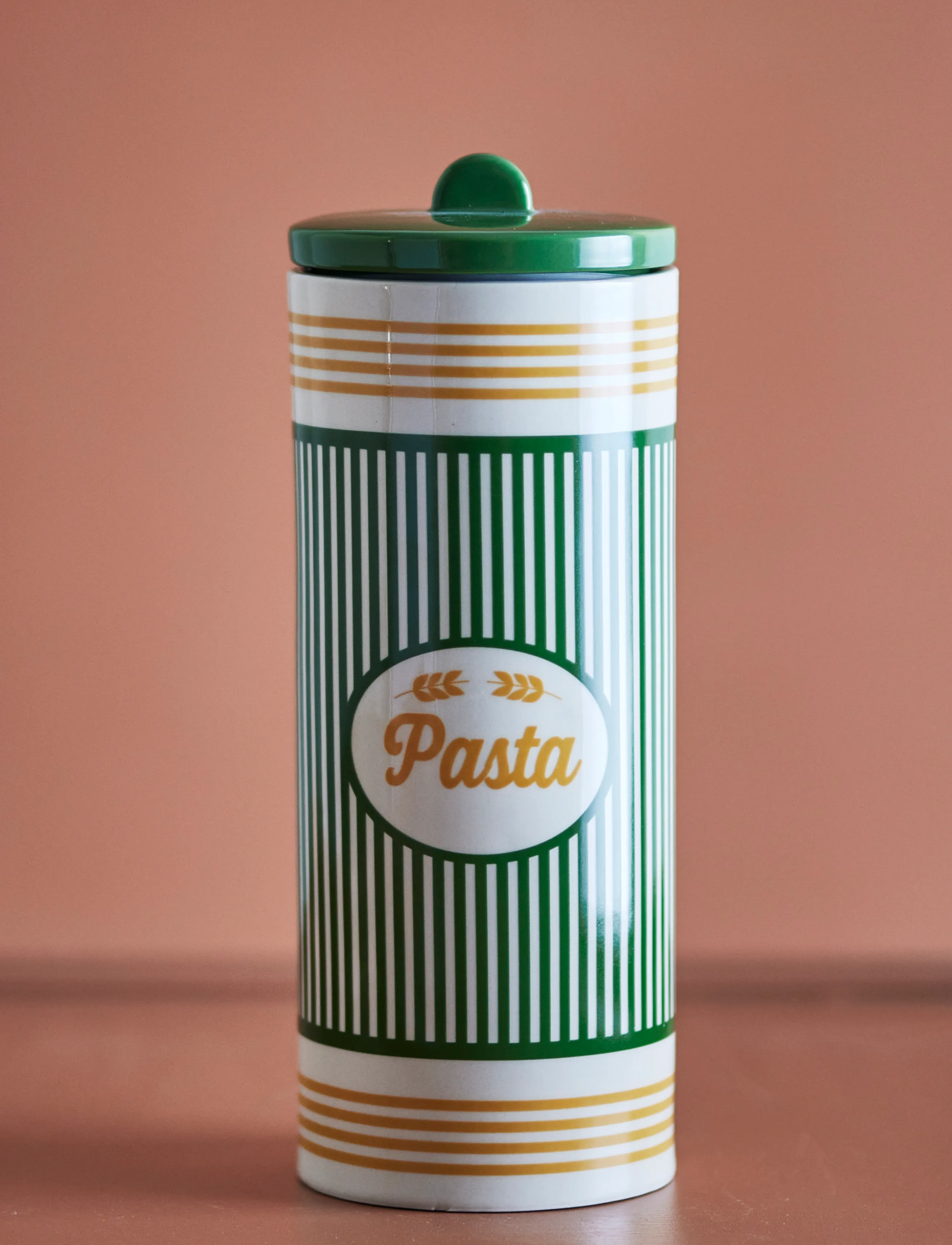 Bloomingville - Stefano Jar w/Lid - multi-coloured - 0