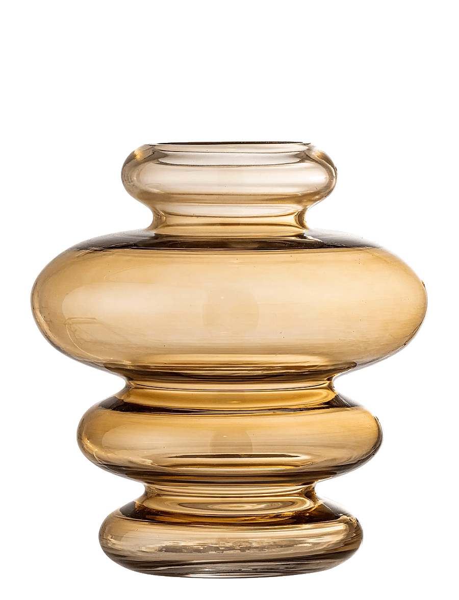 Bloomingville - Kayn Vase - vasen - yellow - 1