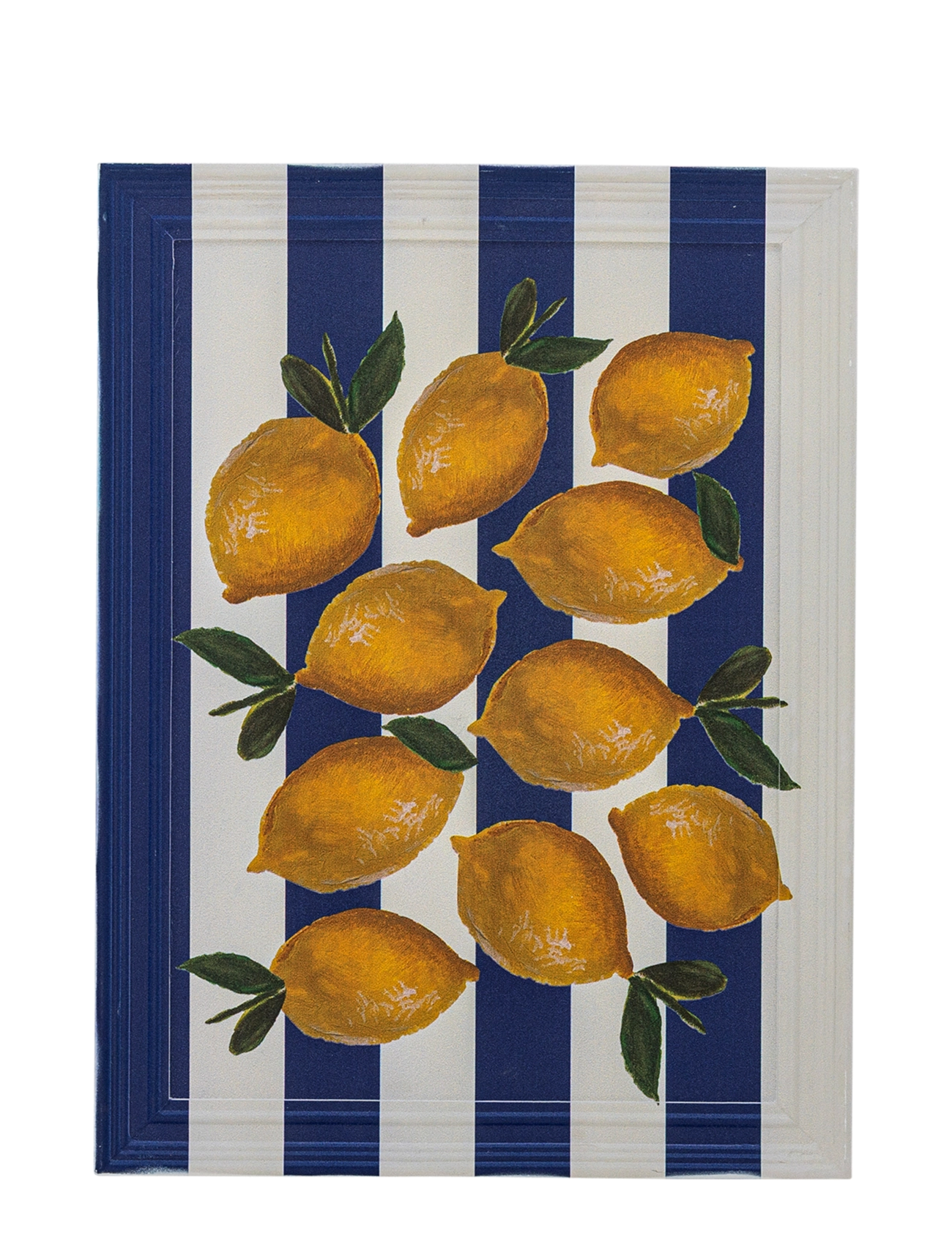 Bloomingville Limone Illustration w/ Frame - Interior - MULTI-COLOURED / multi