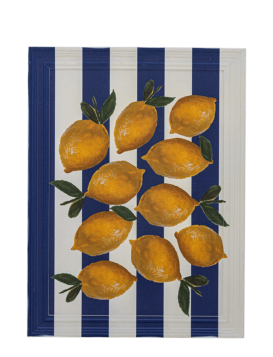 Bloomingville - Limone Illustration w/ Frame - illustratsioonid - multi-coloured - 1