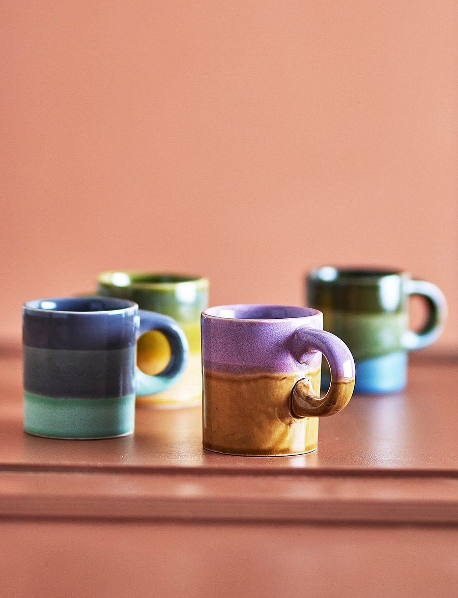 Bloomingville - Joris Mug - kaffekopper - multi-coloured - 0