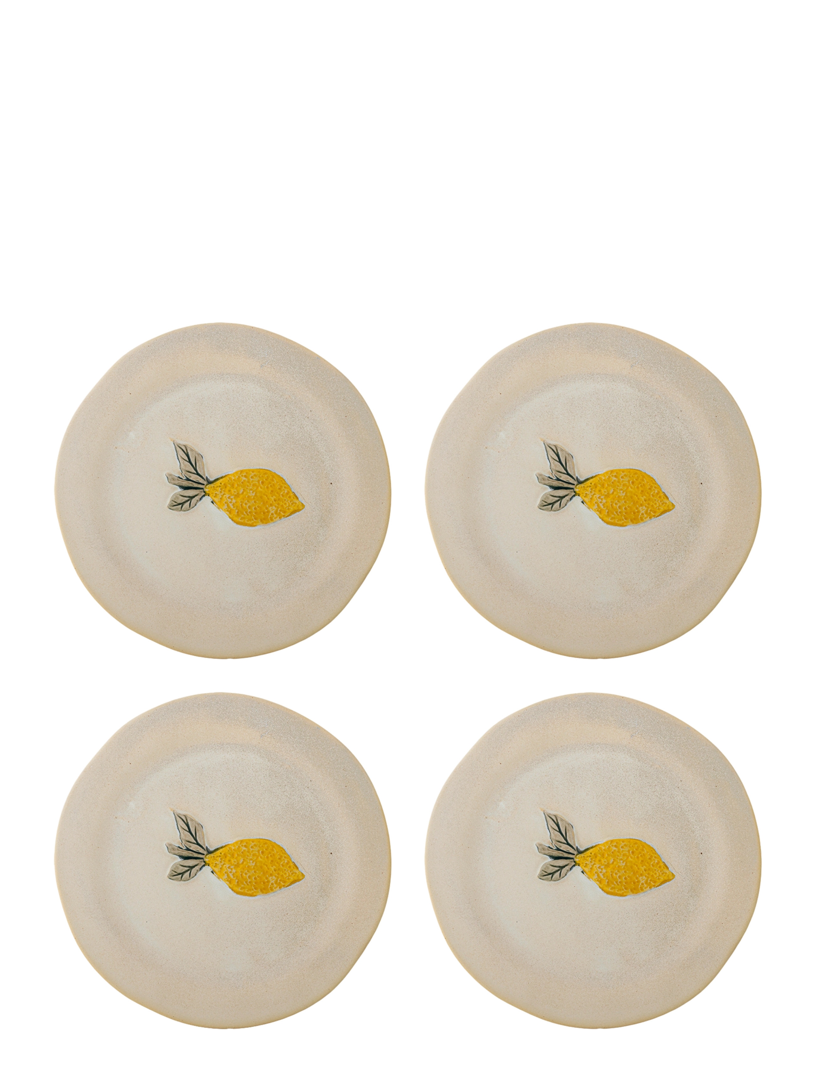Bloomingville Hadden Plate - Geschirr - YELLOW / yellow