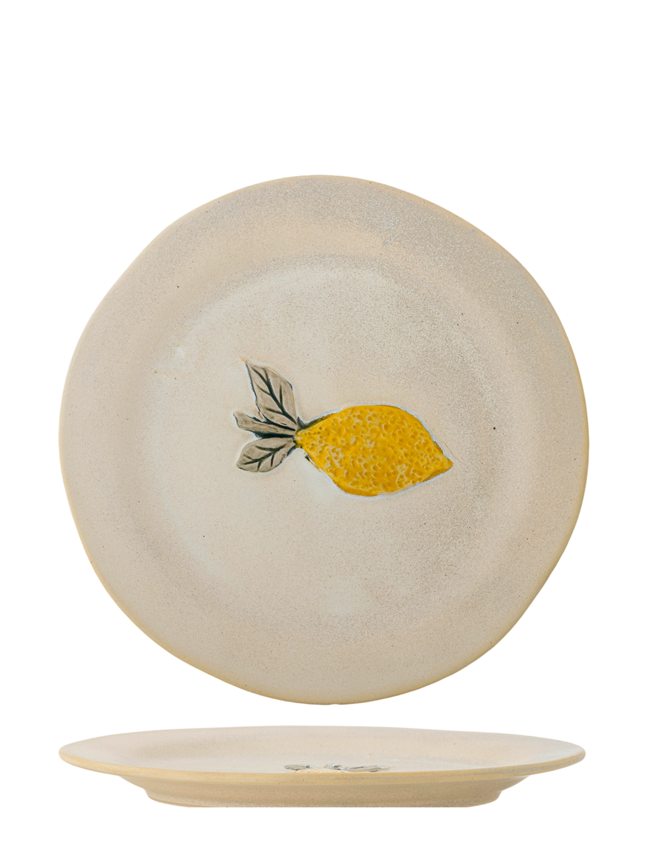 Bloomingville - Hadden Plate - yellow - 2