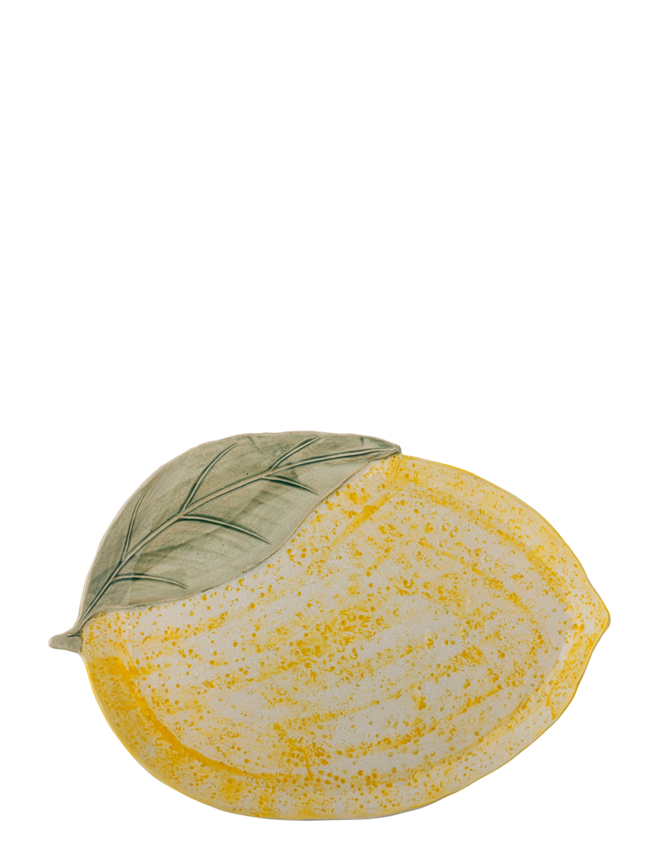 Bloomingville Hadden Serving Plate - Tableware - YELLOW / yellow