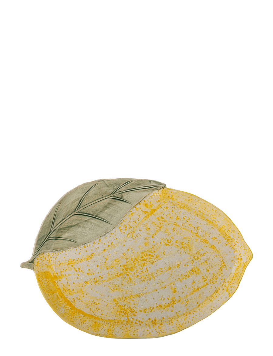 Bloomingville - Hadden Serving Plate - serviravimo lėkštės - yellow - 1