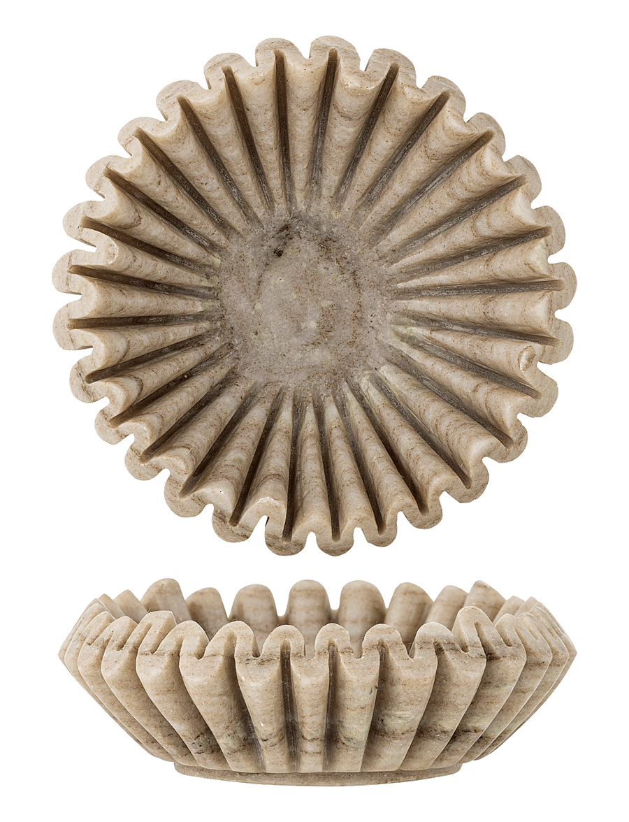 Bloomingville - Harmonia Bowl - dekoratiivsed vaagnad - beige - 0