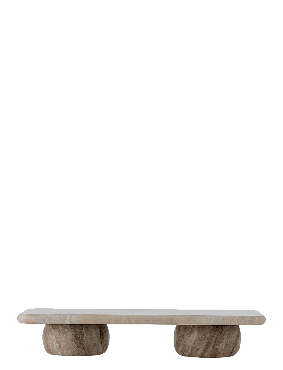 Bloomingville - Fatin Pedestal - padėklai - grey - 2