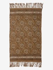 Bloomingville - Tonje Rug - katoenen tapijten & voddentapijt - brown - 1