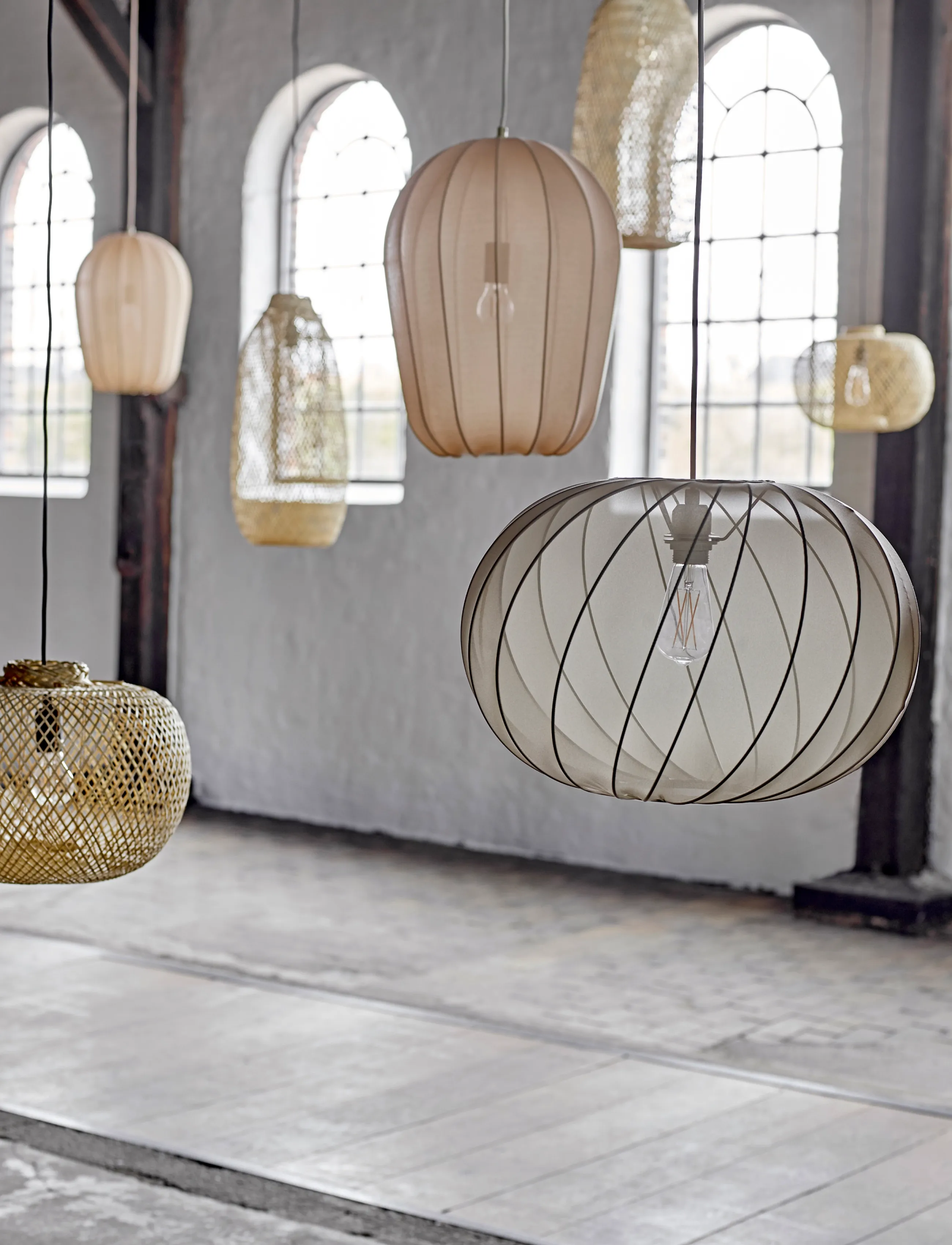 Bloomingville - Rodi Pendant Lamp - natural - 0