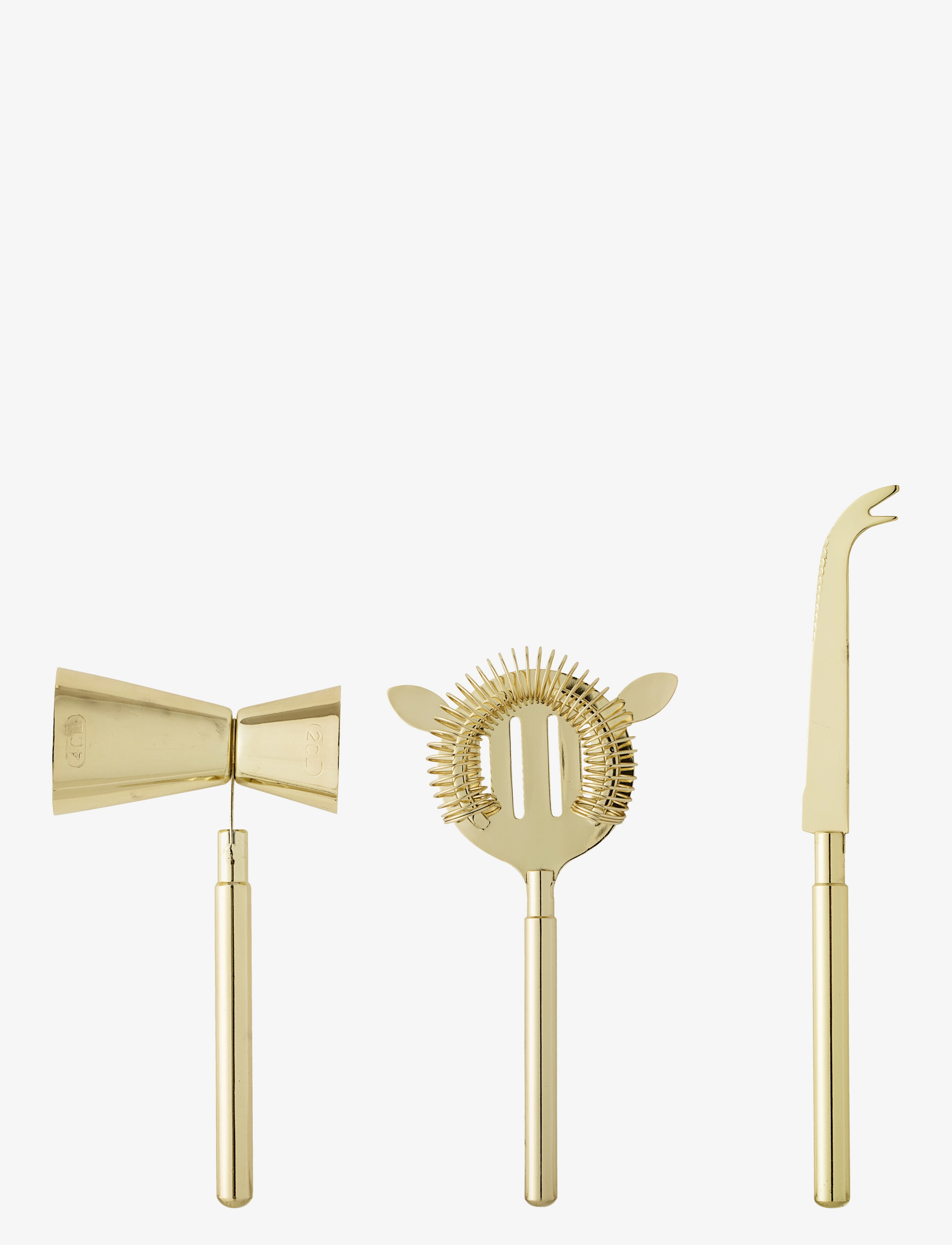 Bloomingville Cocktail Bar Set, Guld, Rustfri Stål - Borddækning - GOLD / gold