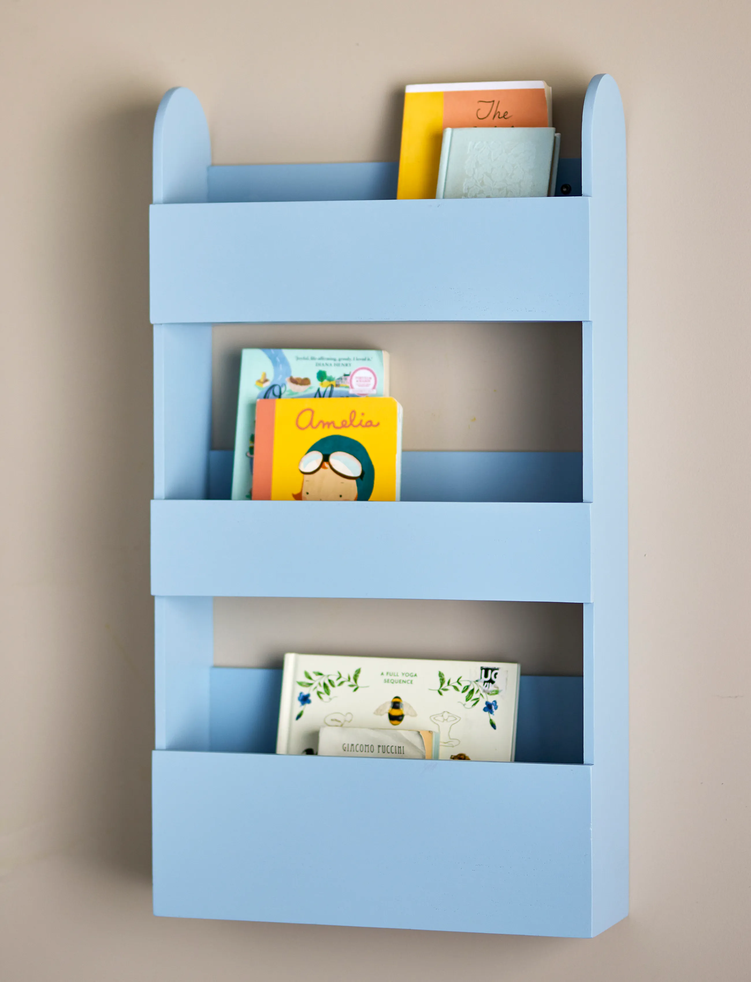 Bloomingville Moris Shelf,,,Blau Gr.38X12X70CM