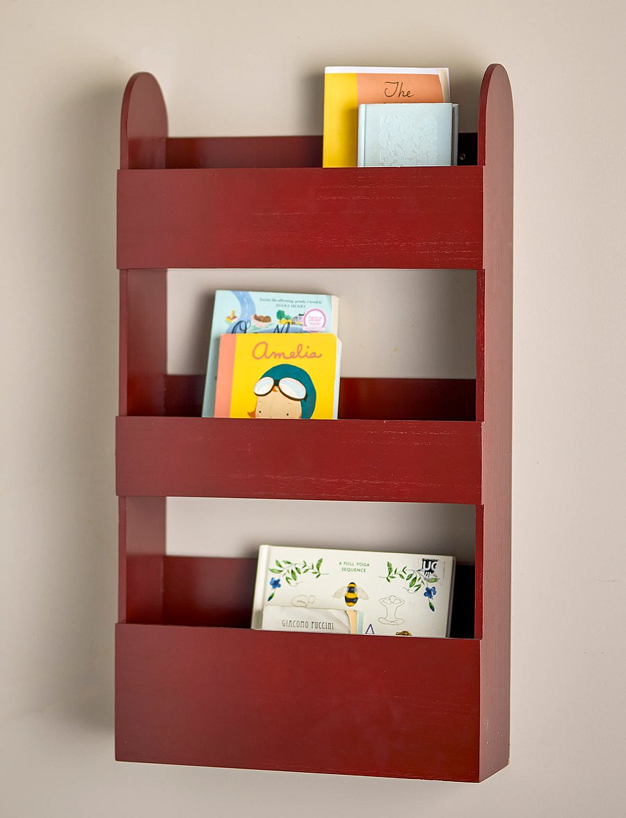 Bloomingville - Moris Shelf - riiulid - red - 0