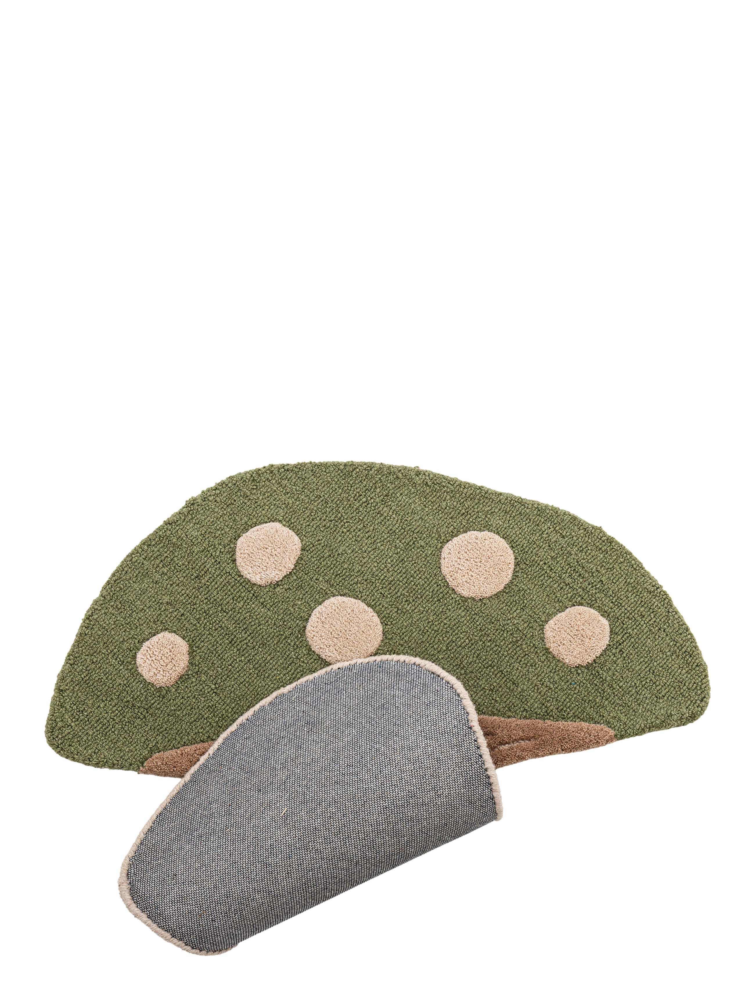 Bloomingville - Mushroom Rug - asymmetric rugs - green - 2