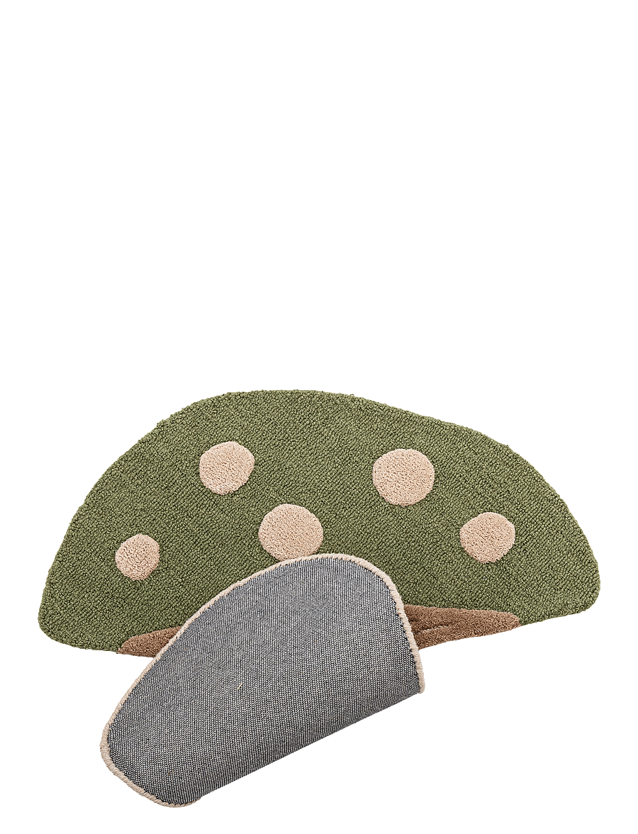 Bloomingville - Mushroom Rug - asümmeetrilised vaibad - green - 2