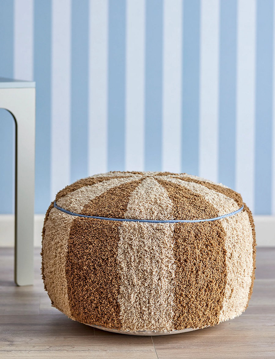 Bloomingville - Charoline Pouf - poufs & lehnstühle - multi-coloured - 0