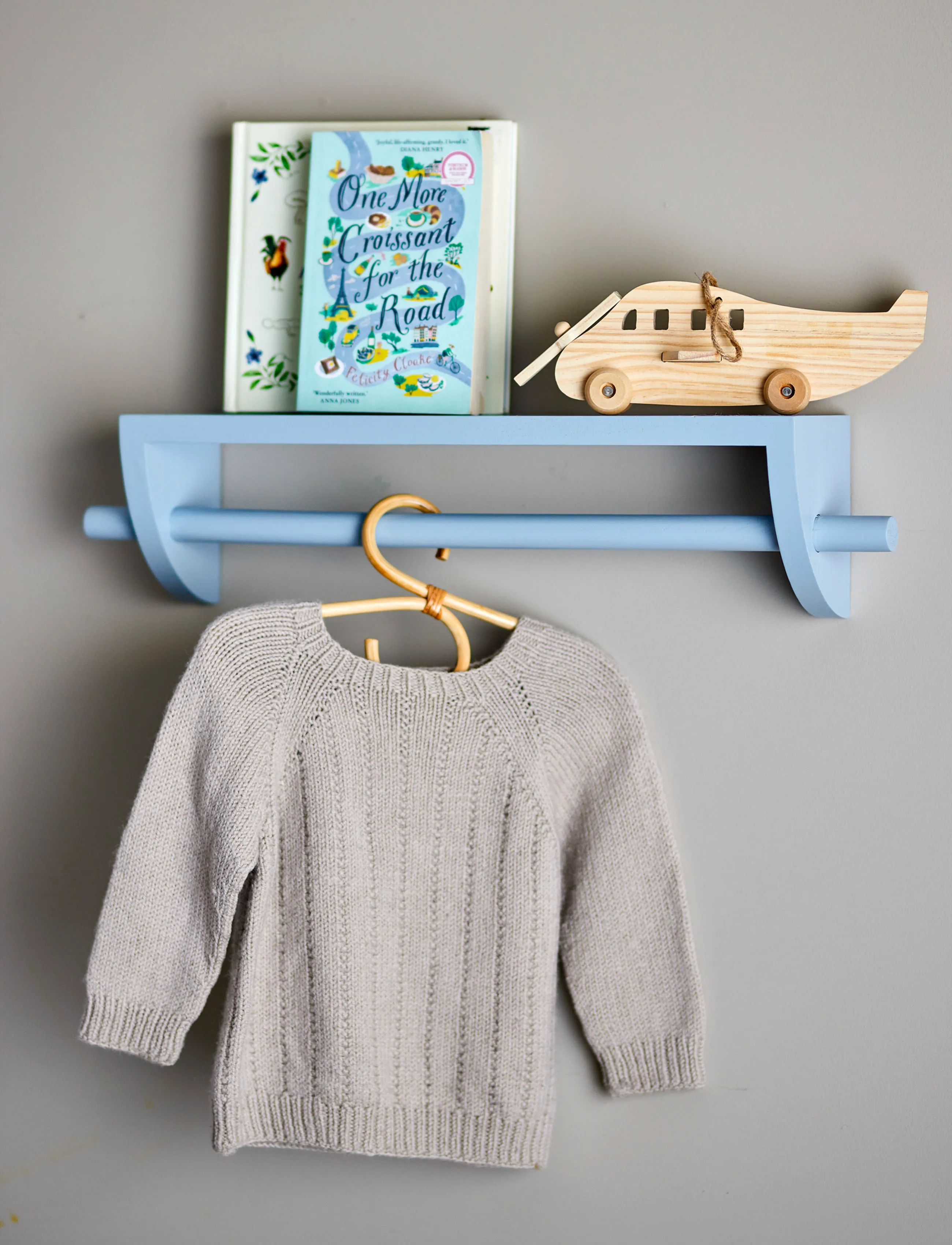 Bloomingville Mingus Shelf,,,Blau Gr.60X12X14CM