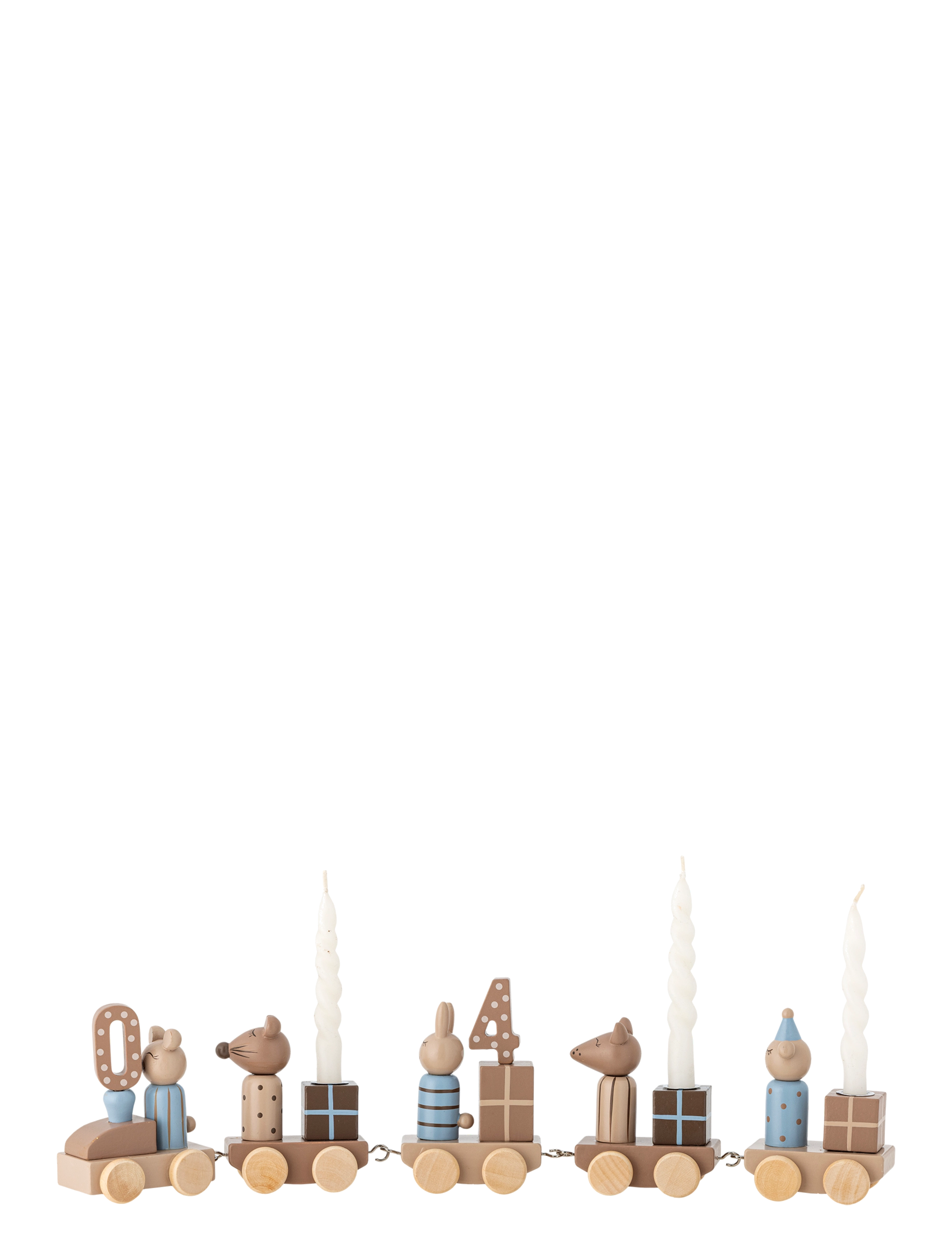 Bloomingville Junaid Birthday Decoration, Party Supplies, Multi/mønstret, Str: 38X5X11CM