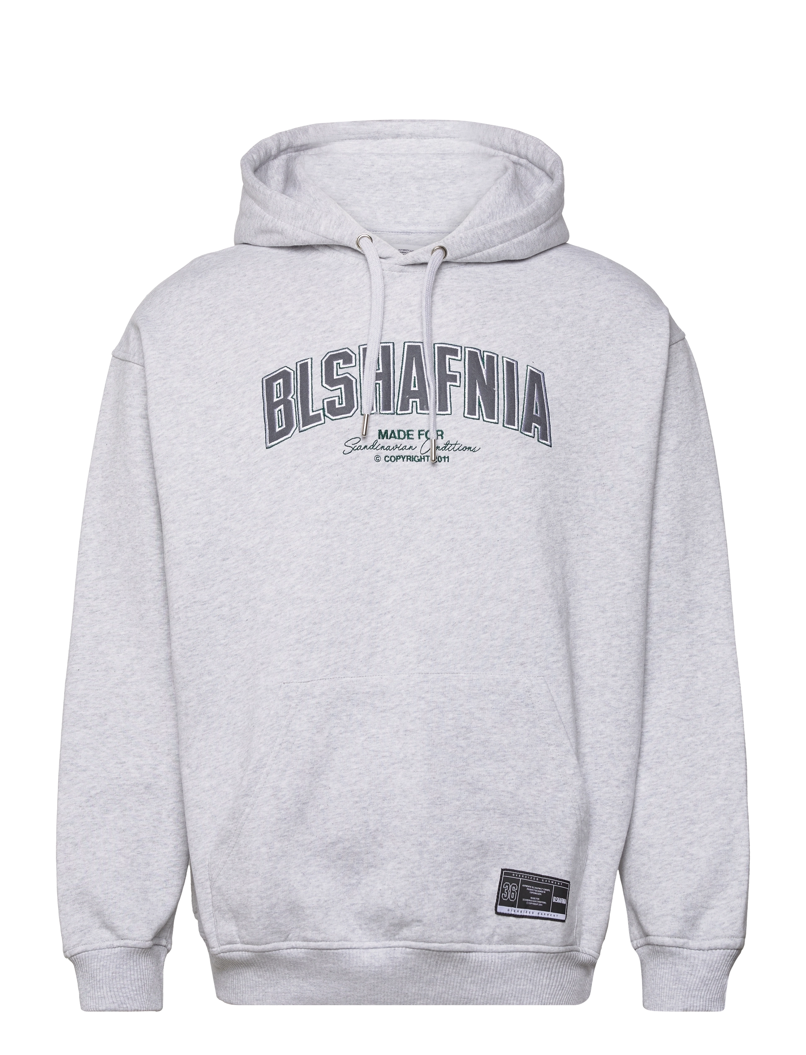 Backstage College Hoodie - GREY MELANGE