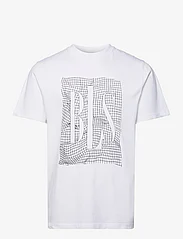 BLS Hafnia - Matrix T-Shirt - nordisk stil - white - 0