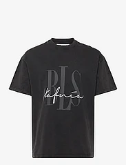 BLS Hafnia - Signature T-Shirt - nordischer stil - vintage black - 0