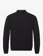 BLS Hafnia - William Knit Polo - nordic style - black - 1