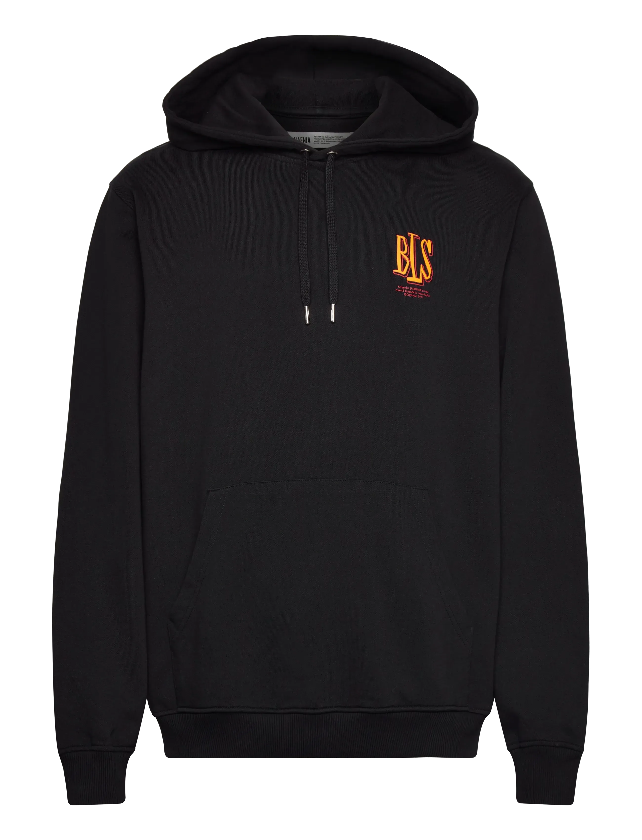 BLS Hafnia Handwritten 25 Hoodie, S, Sweatshirts & Hoodies, Schwarz - Männerswear