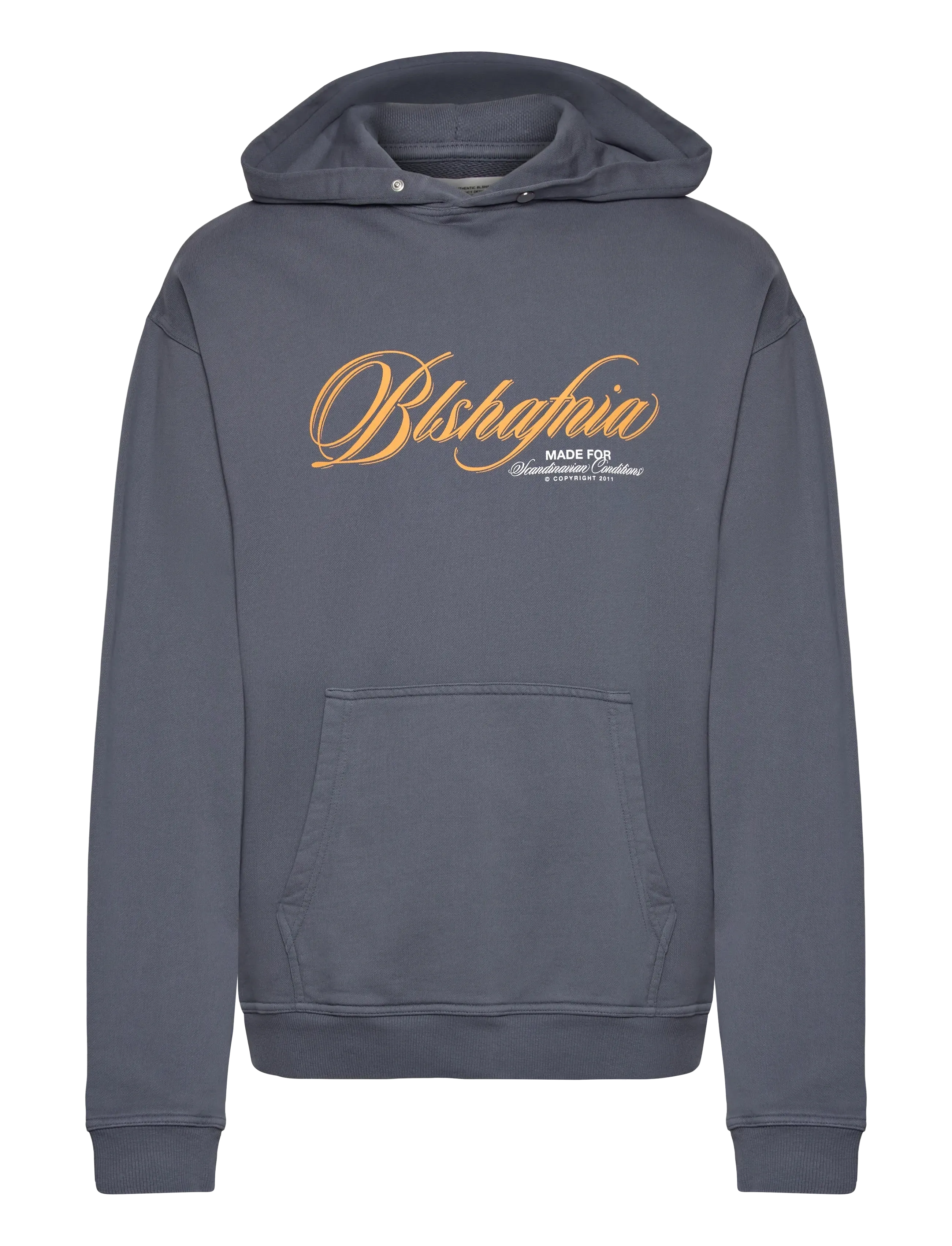 BLS Hafnia Washed Florientina Hoodie, XL, Sweatshirts & Hoodies, Marineblau - Männerswear