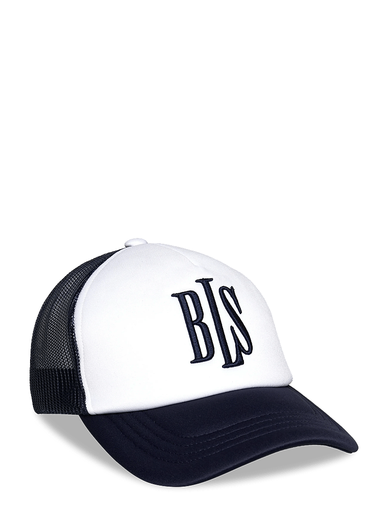 BLS Hafnia - Classic Logo Trucker Cap - kappen - white/navy - 0