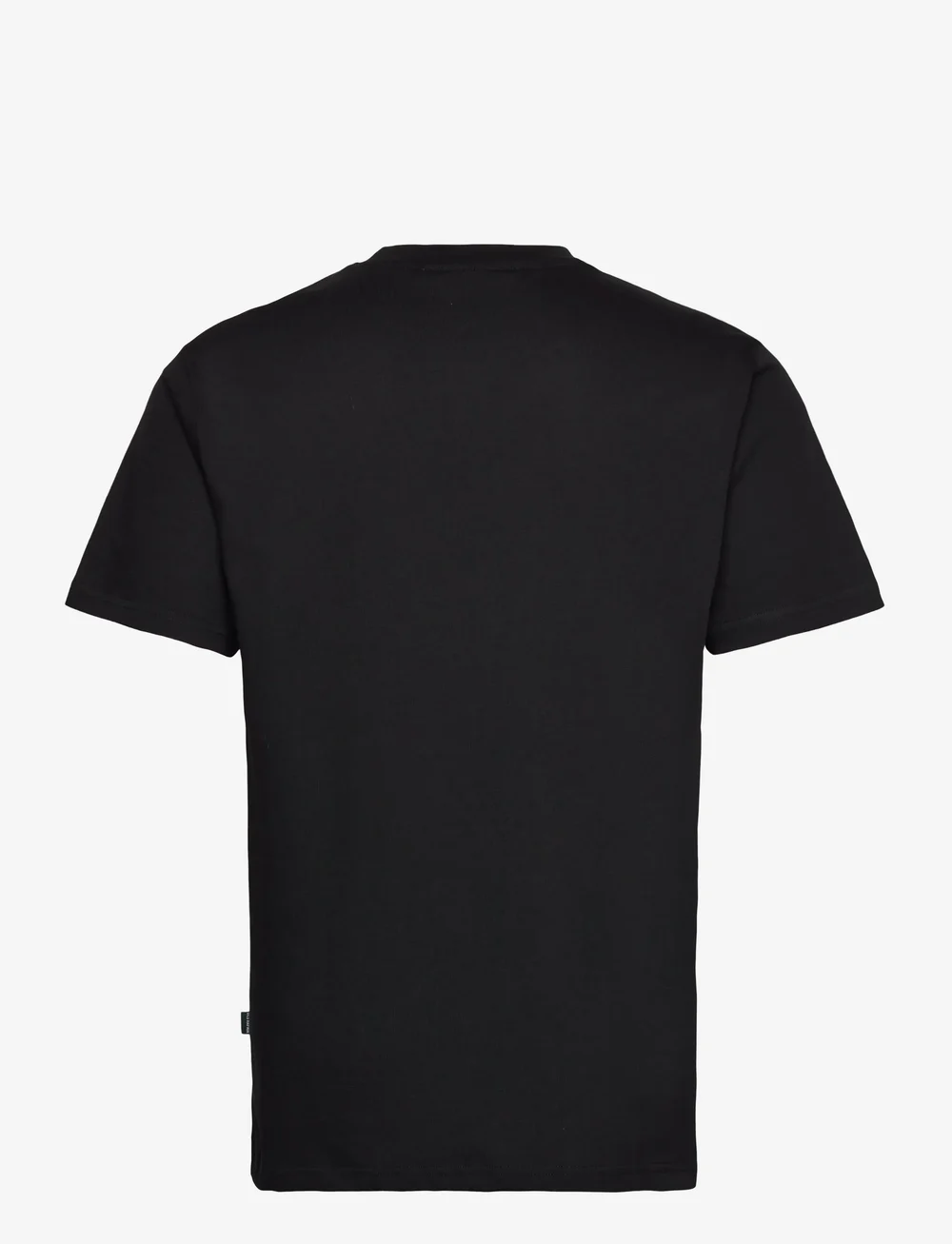 BLS Hafnia - Handwritten Capital T-shirt - kortärmade t-shirts - black - 1
