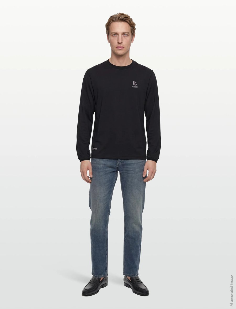 BLS Hafnia - Airvent LS T-shirt - shop efter stil - black - 0