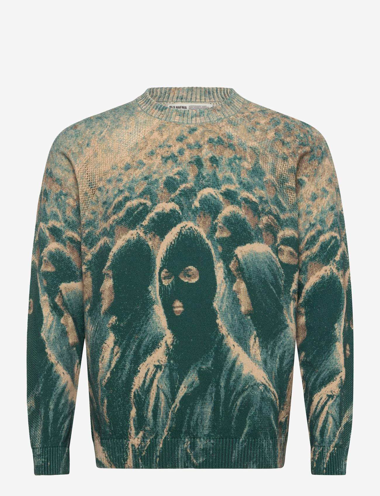 BLS Hafnia - The Fan Knit - rundhals - off white - 0