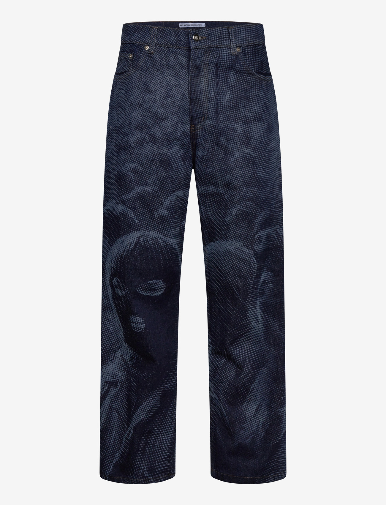 BLS Hafnia - The Fan Jeans - alt laienevad teksad - dark blue - 0