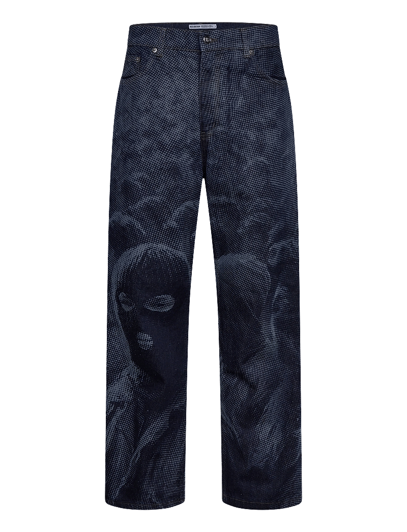 BLS Hafnia - The Fan Jeans - alt laienevad teksad - dark blue - 0