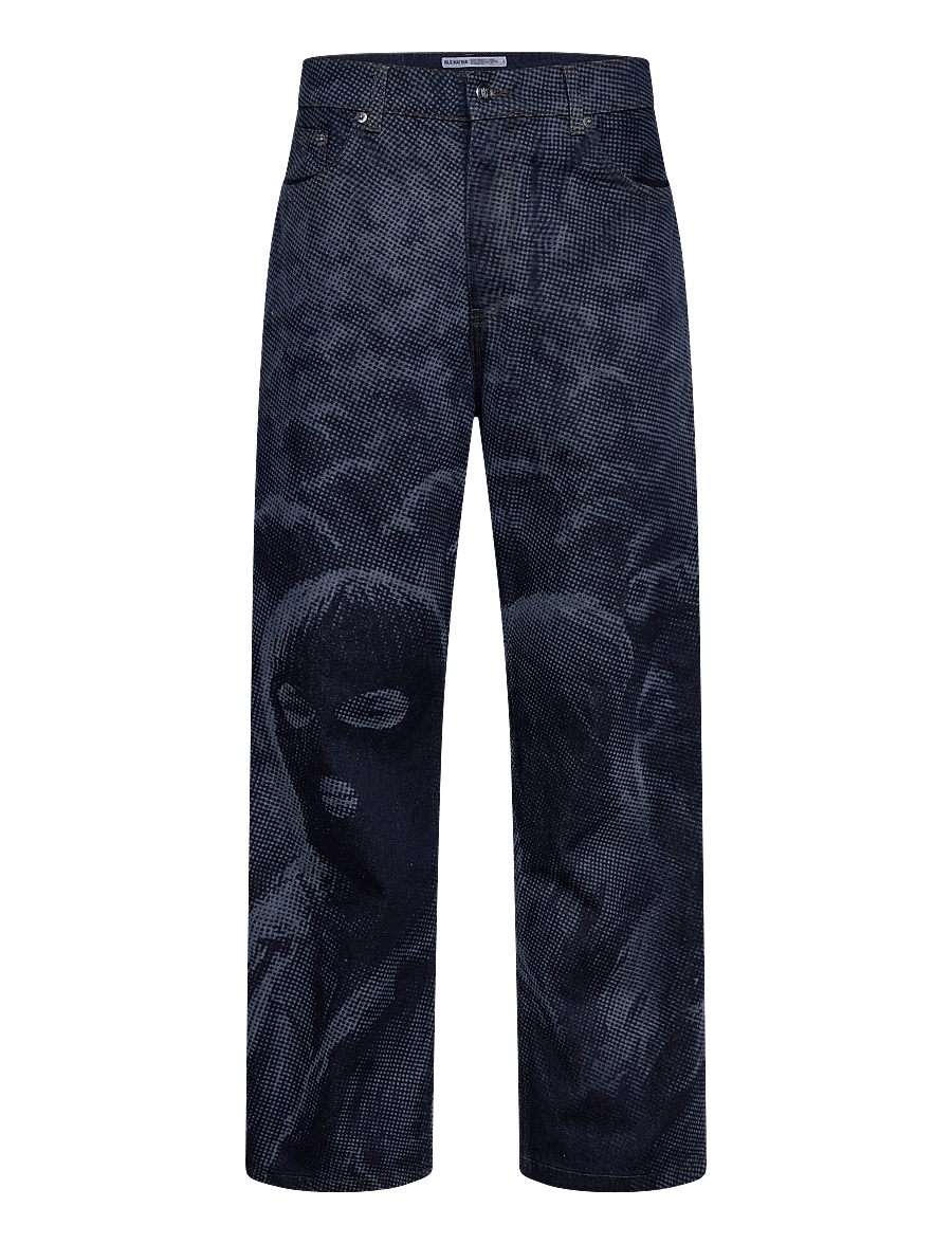 BLS Hafnia - The Fan Jeans - weite jeans - dark blue - 1