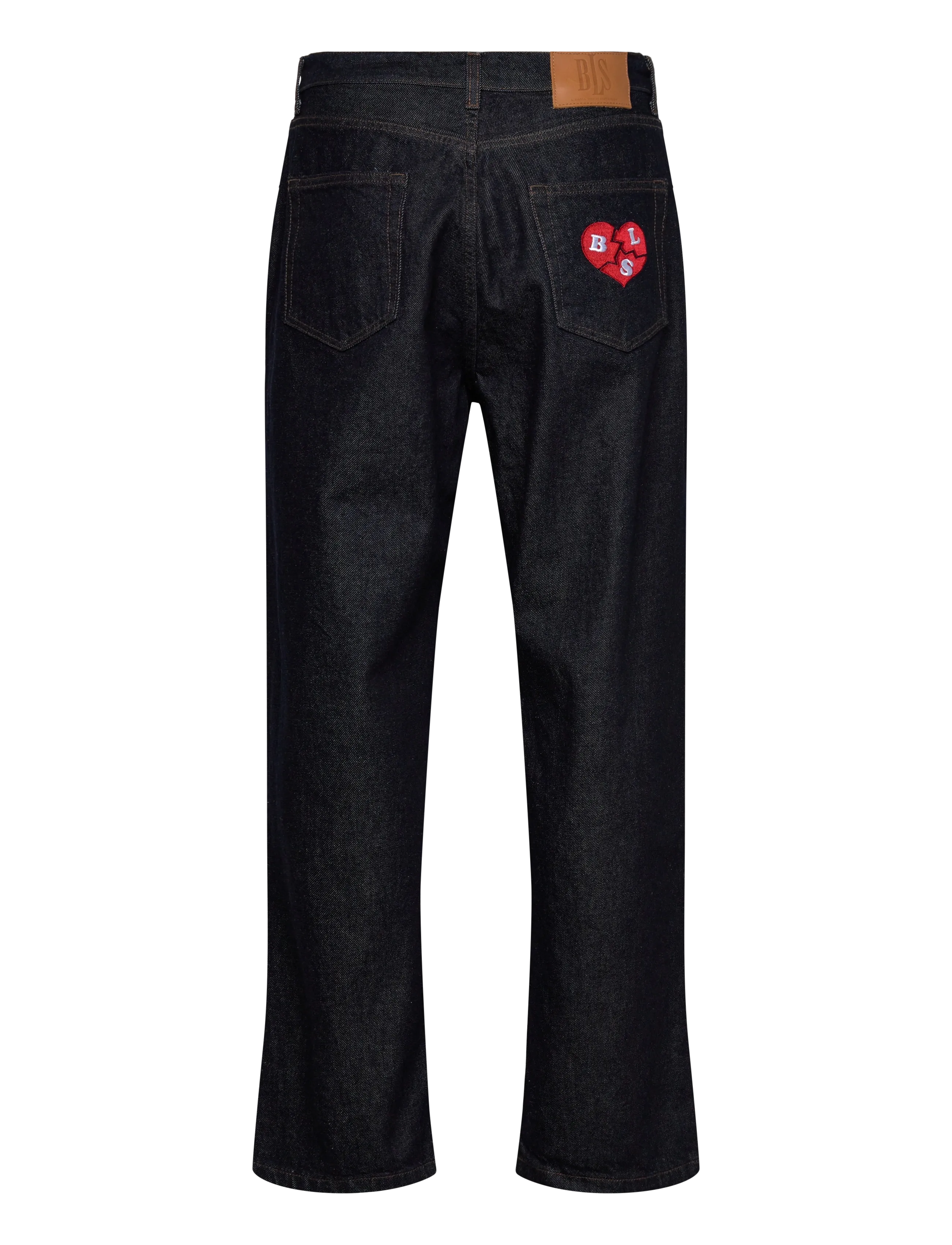 BLS Hafnia - Heartbreak Jeans - alt laienevad teksad - dark blue indigo - 2
