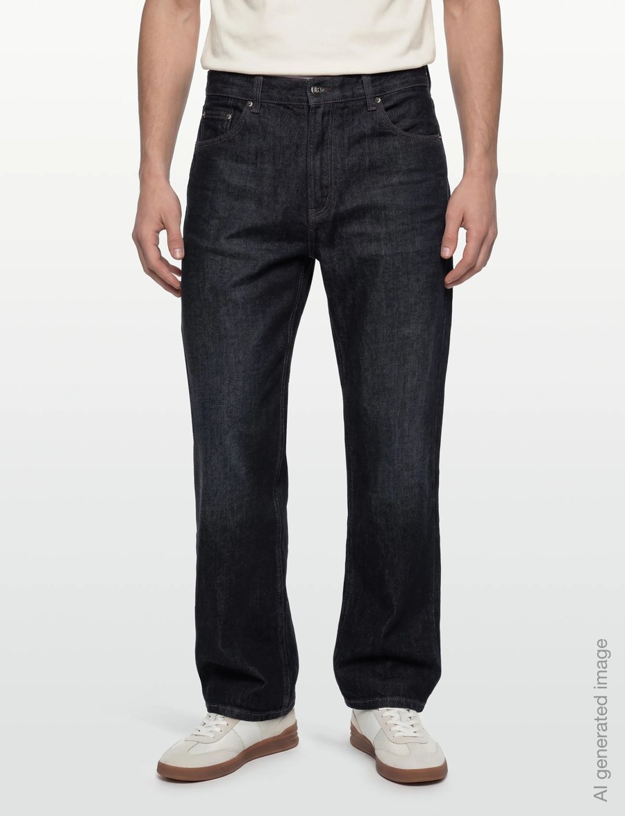 BLS Hafnia - Heartbreak Jeans - weite jeans - dark blue indigo - 3