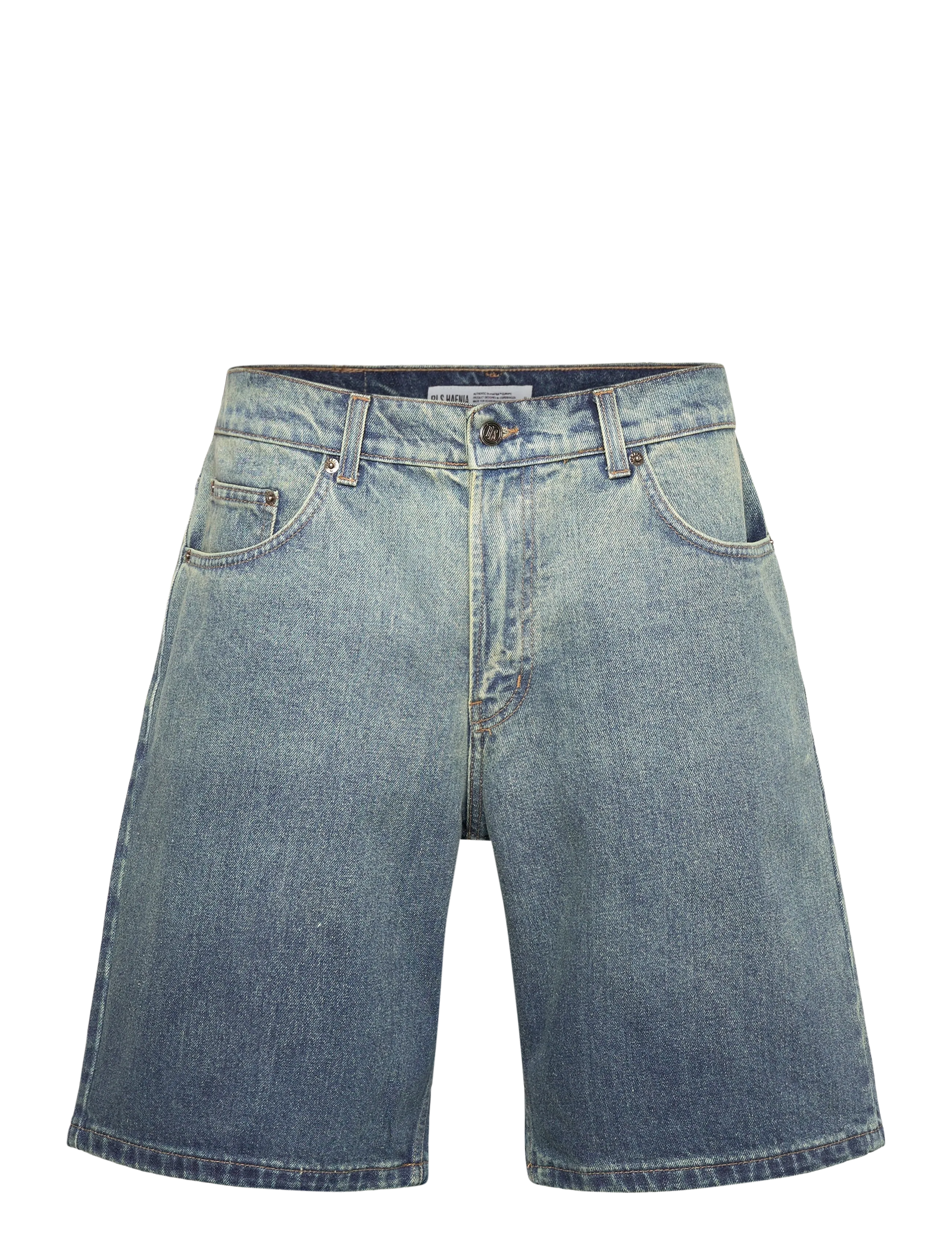 BLS Hafnia Heart Break Shorts, 28, Blau - Denim Männerswear