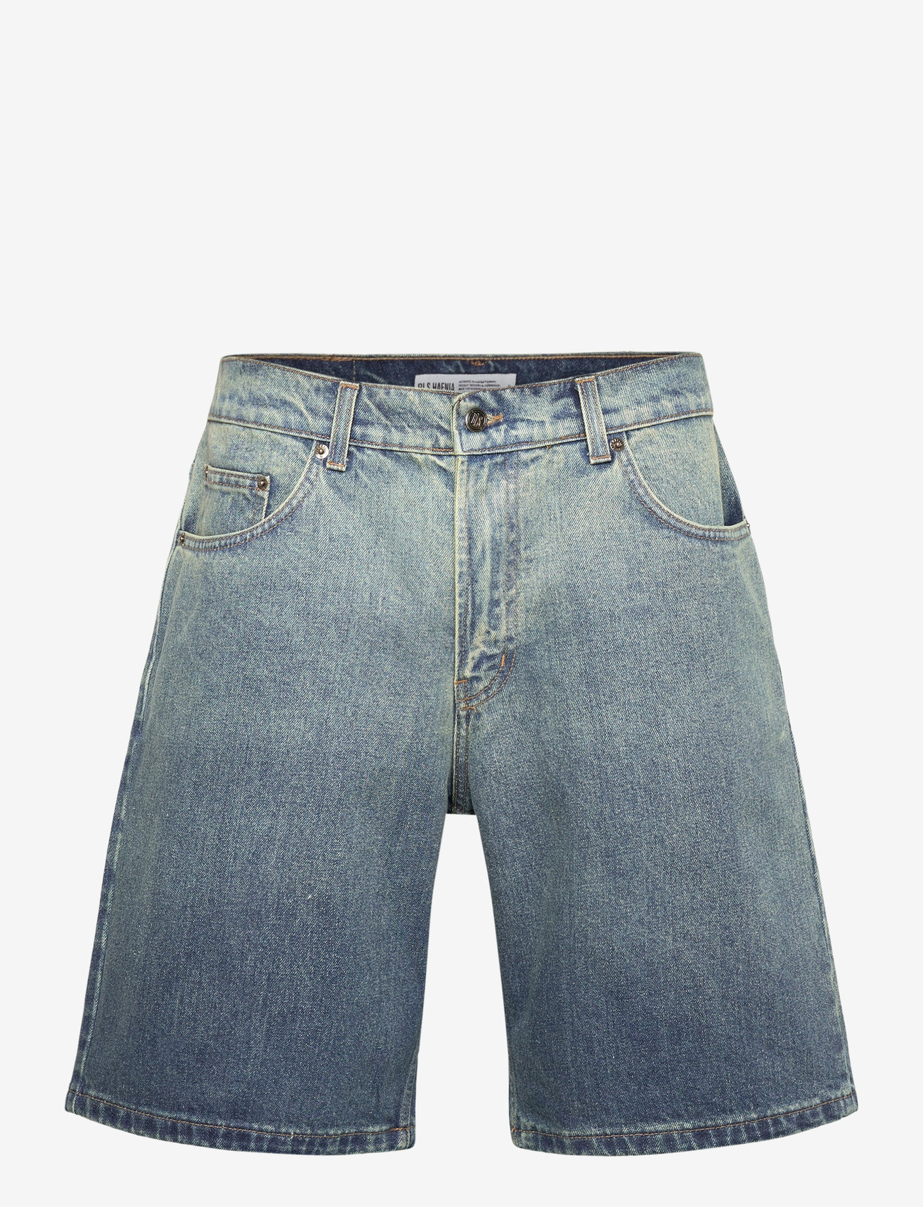 BLS Hafnia - Heart Break Shorts - jorts - washed blue - 0