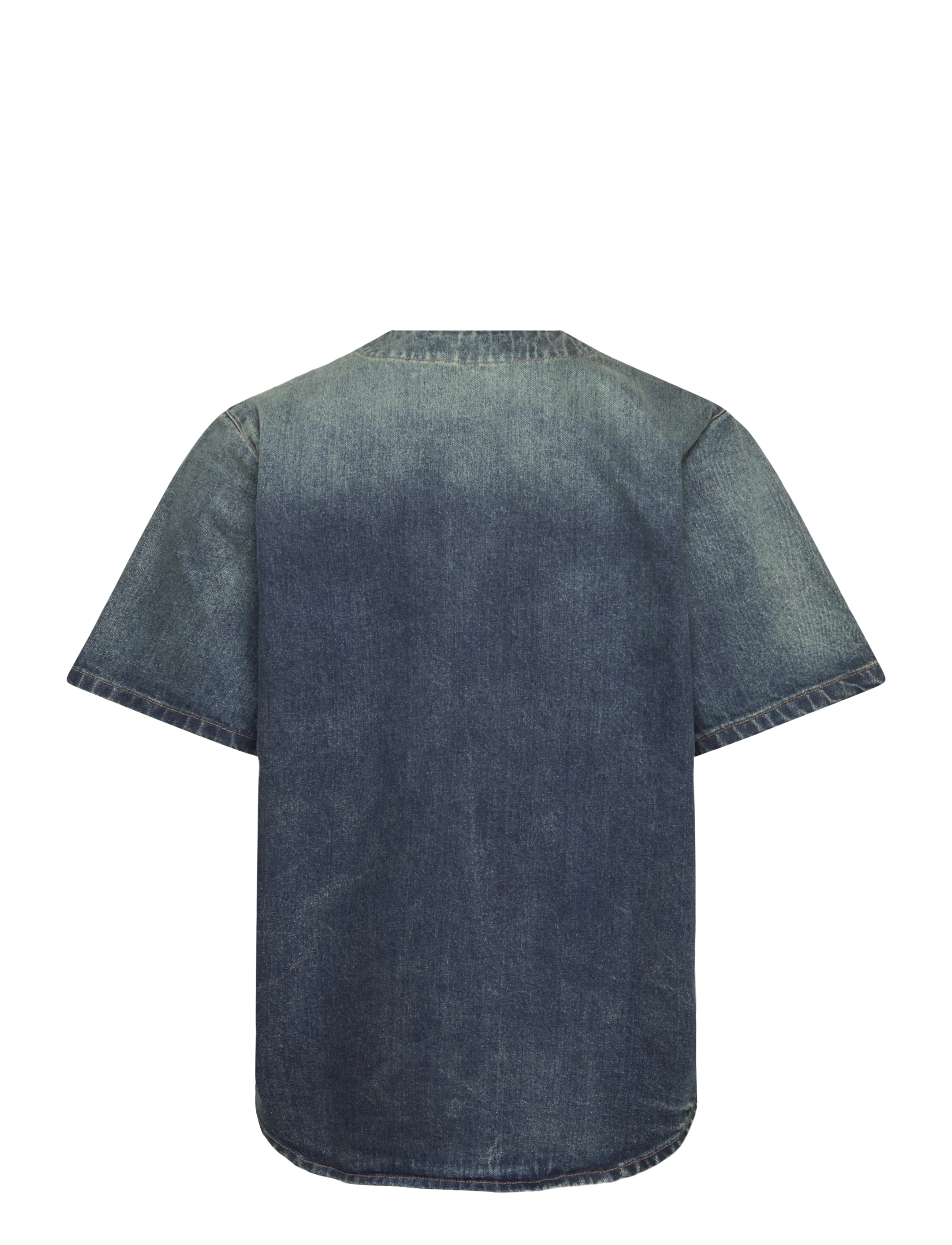 BLS Hafnia - Heartbreak Baseball Denim - denim shirts - washed light blue - 1