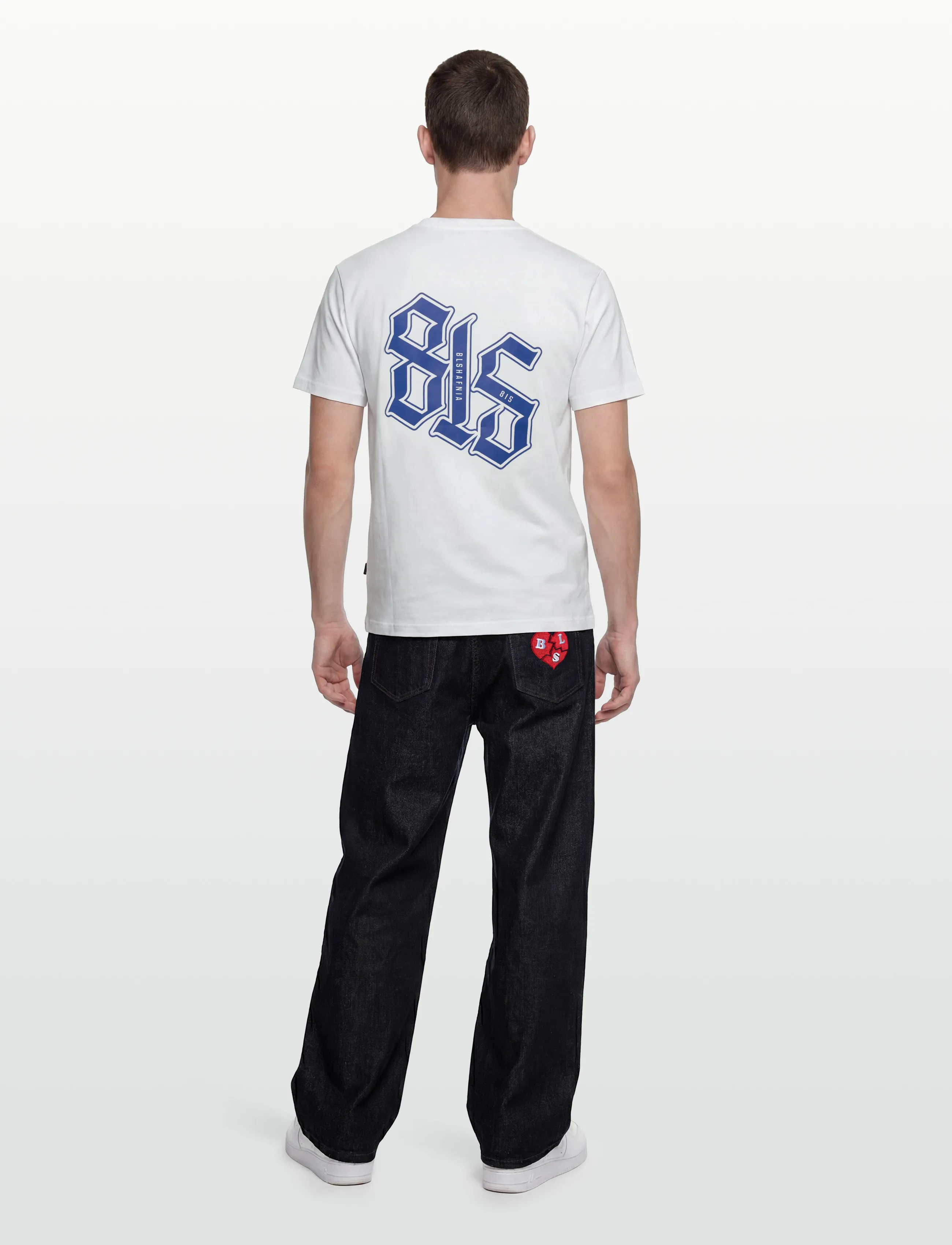 BLS Hafnia - 815 Central T-shirt - kortærmede t-shirts - white - 4