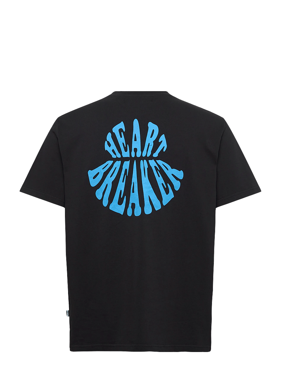 BLS Hafnia - Heartbreaker T-shirt - kurzärmelige t-shirts - black - 2