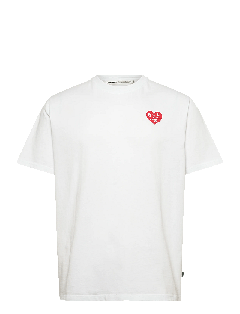 BLS Hafnia - Heartbreaker T-shirt - kurzärmelig - white - 1