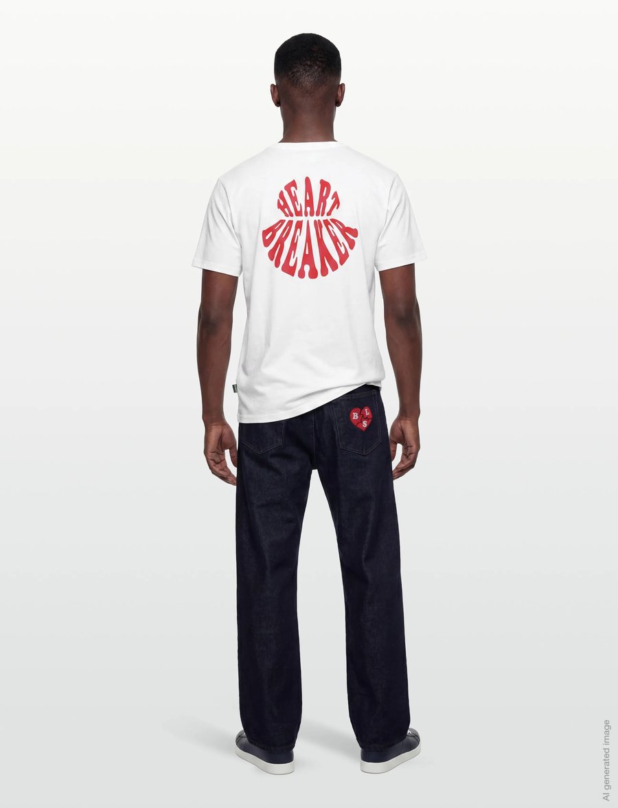 BLS Hafnia - Heartbreaker T-shirt - kortärmade t-shirts - white - 4