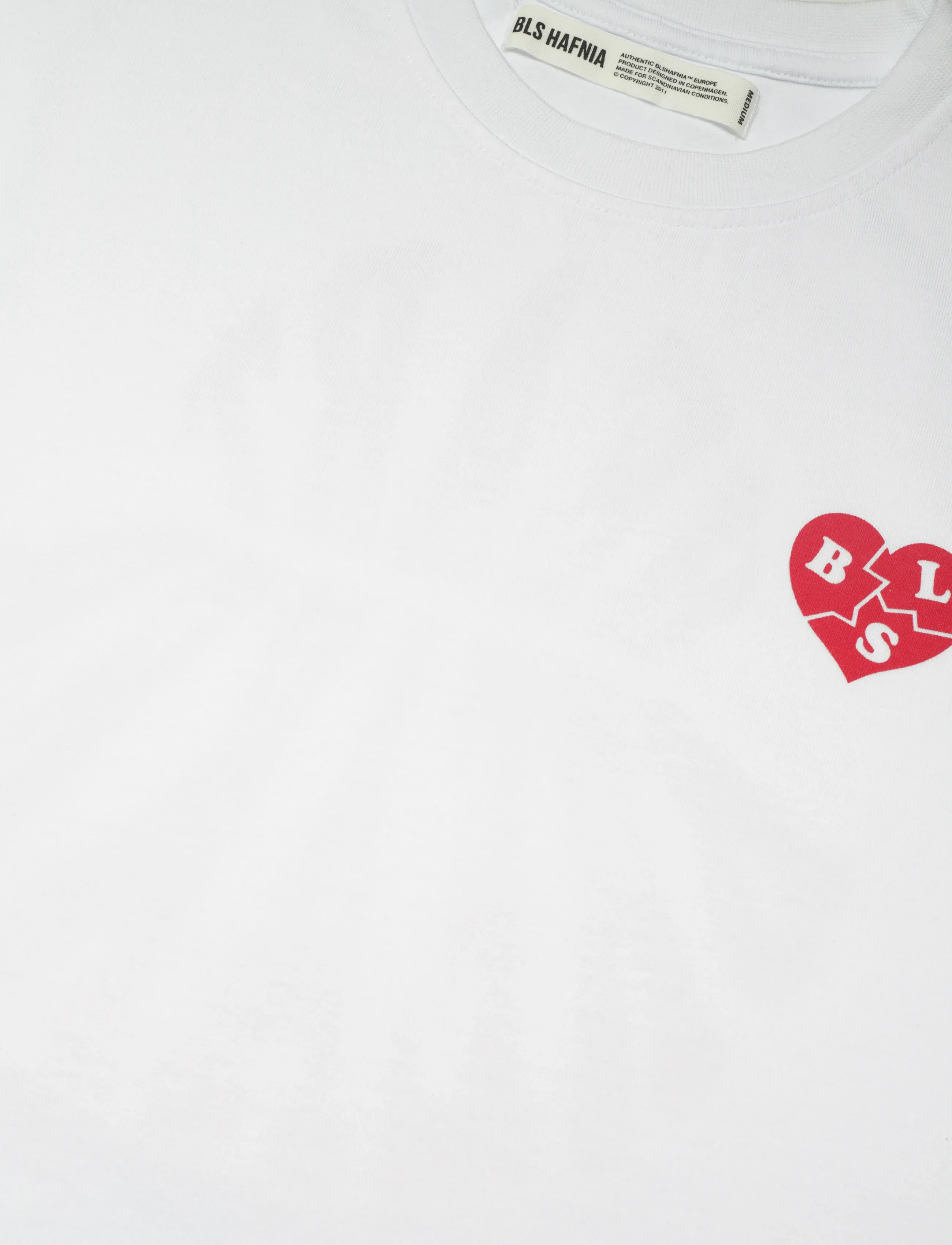 BLS Hafnia - Heartbreaker T-shirt - stutterma bolir - white - 5
