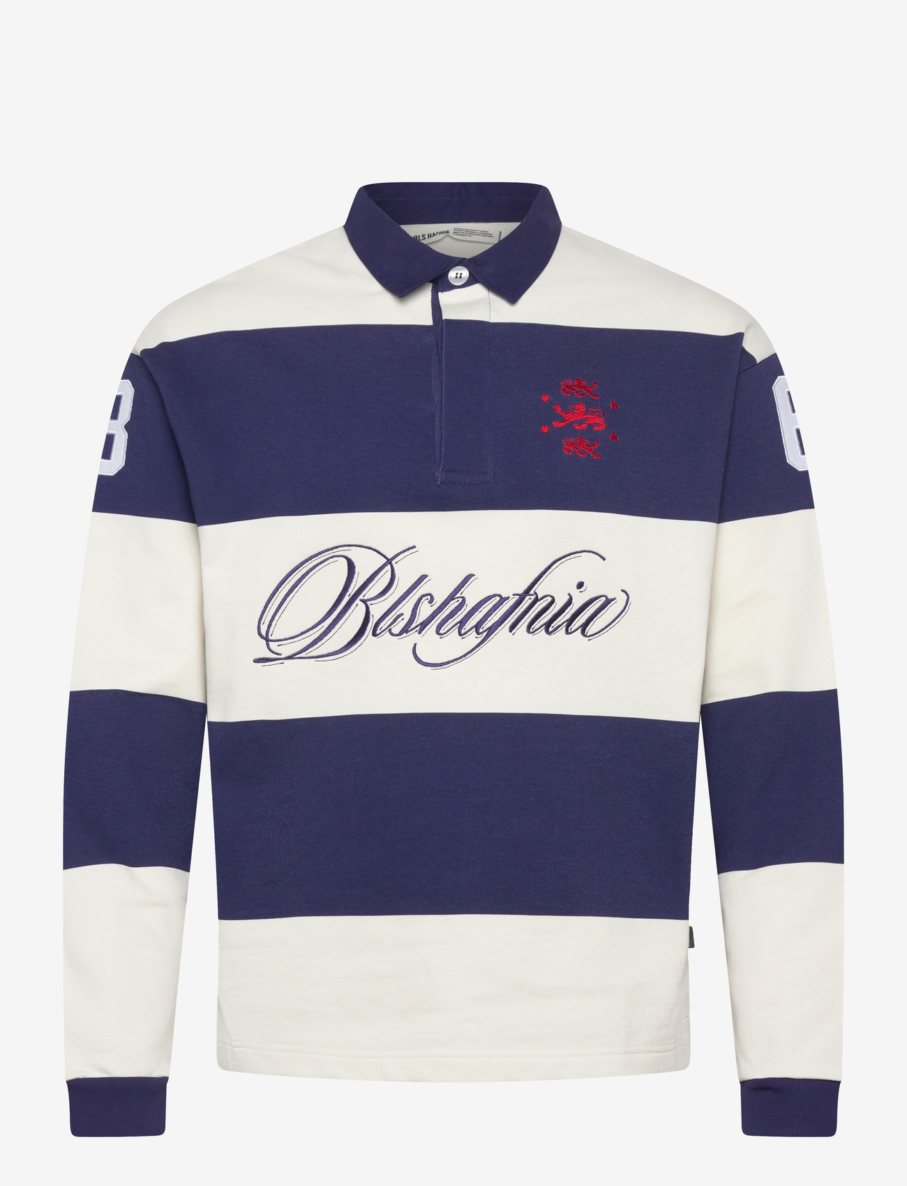 BLS Hafnia - Florentina Polo LS - pikkade varrukatega polod - white/navy - 0