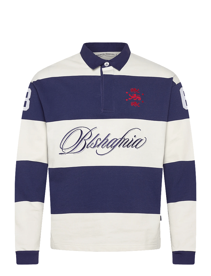 BLS Hafnia - Florentina Polo LS - pikkade varrukatega polod - white/navy - 0